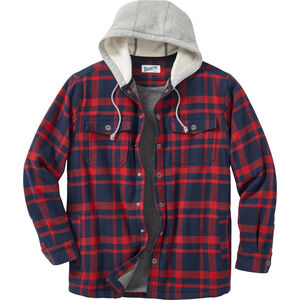 Men's Flapjack Relaxed Fit Hooded Shirt Jac