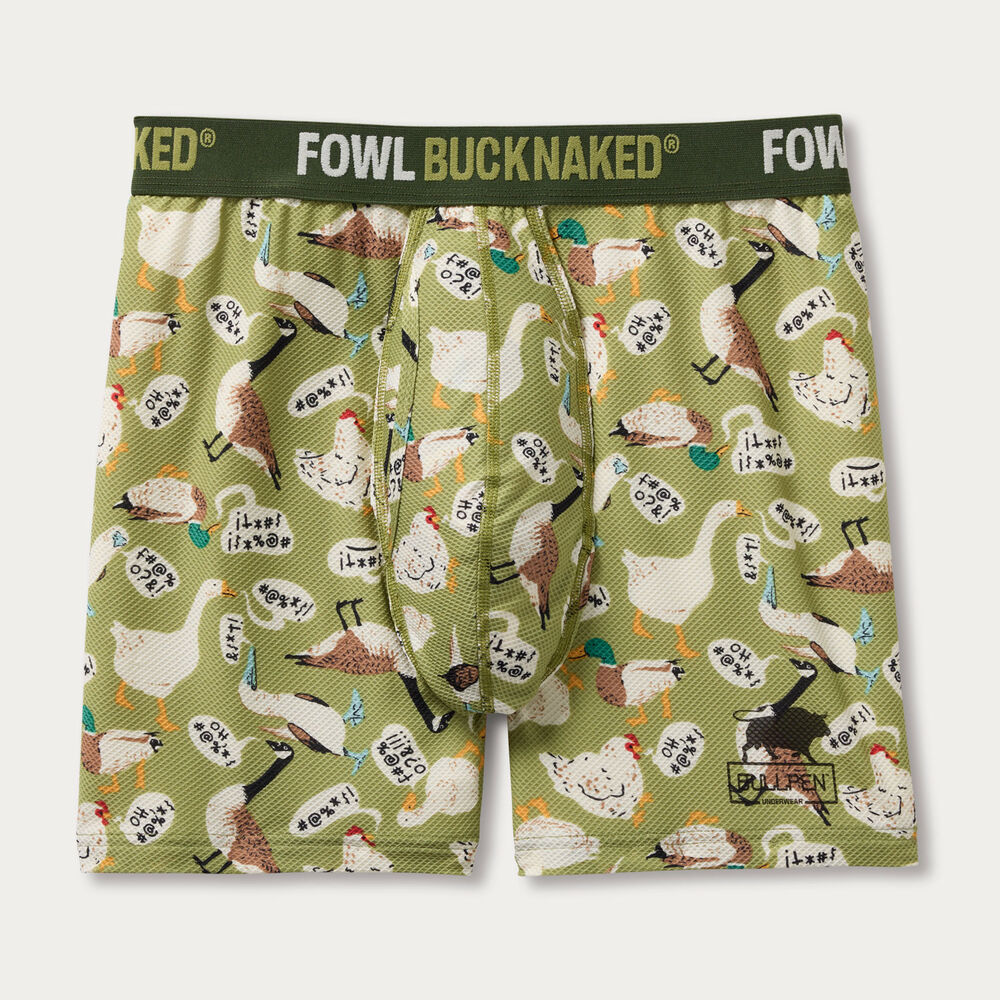 Men's Buck Naked Bullpen Boxer Briefs Main Image
