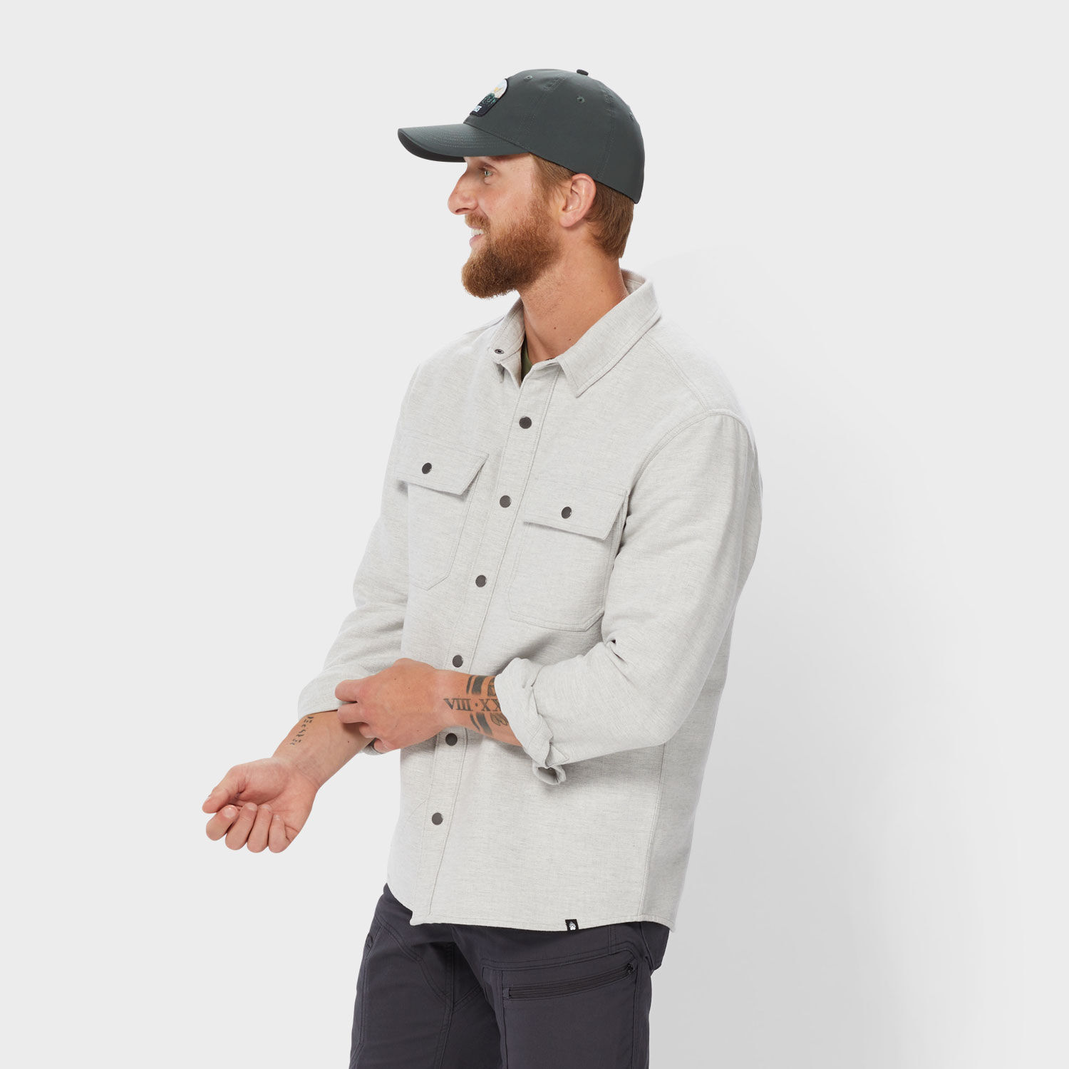 Men's AKHG Crosshaul Standard Fit Flannel Overshirt | Duluth