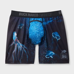Men's Buck Naked Smooth Bullpen 3D Boxer Briefs DSM 4XL