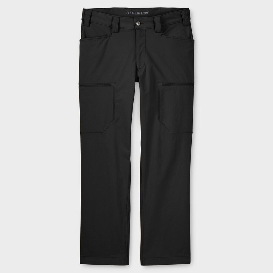 Flexpedition Relaxed Fit Cargo Pants - Black, front view