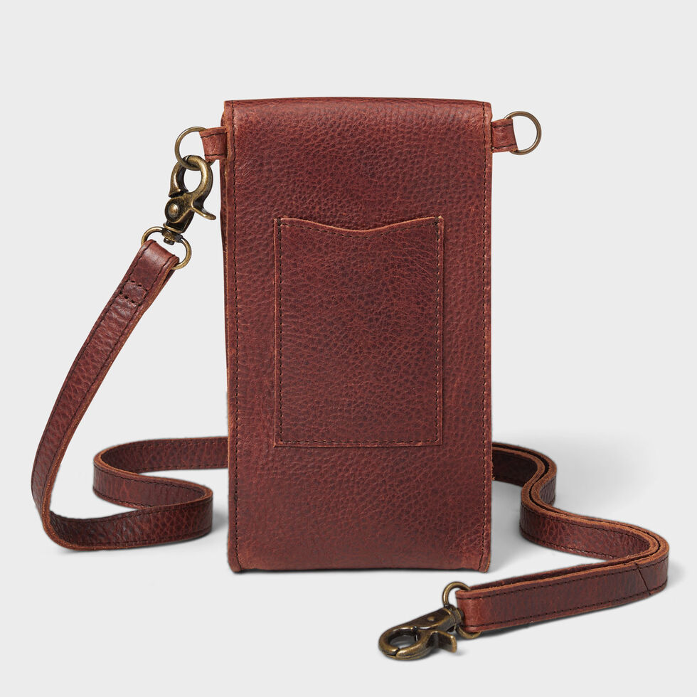 Lifetime Leather Crossbody Phone Case Duluth Trading Company