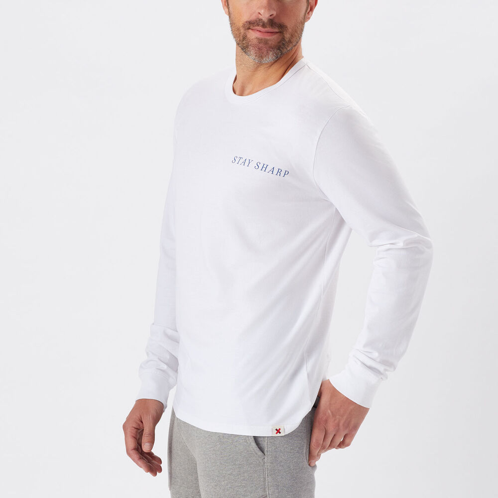 Men's Best Made Long Sleeve Supima Logo Tee Main Image
