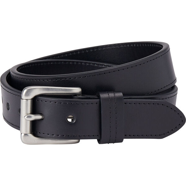 Men's Lifetime Leather Silver Buckle Belt Duluth Trading Company