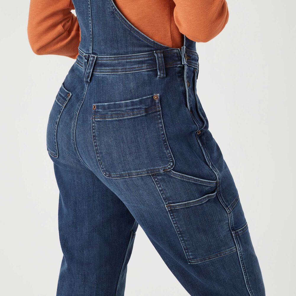 Women's Double Flex Denim COOLMAX Overalls Main Image