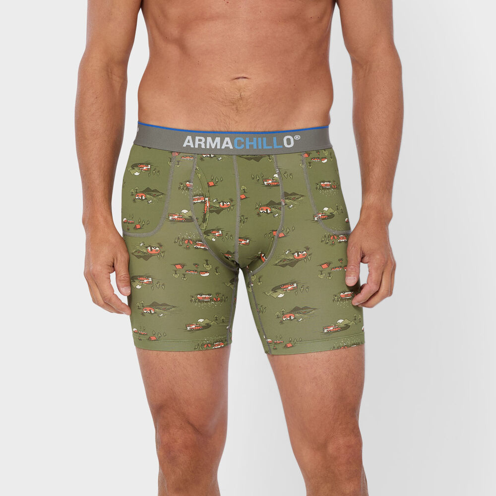 Men's Armachillo Care Package Pattern Boxer Briefs Main Image