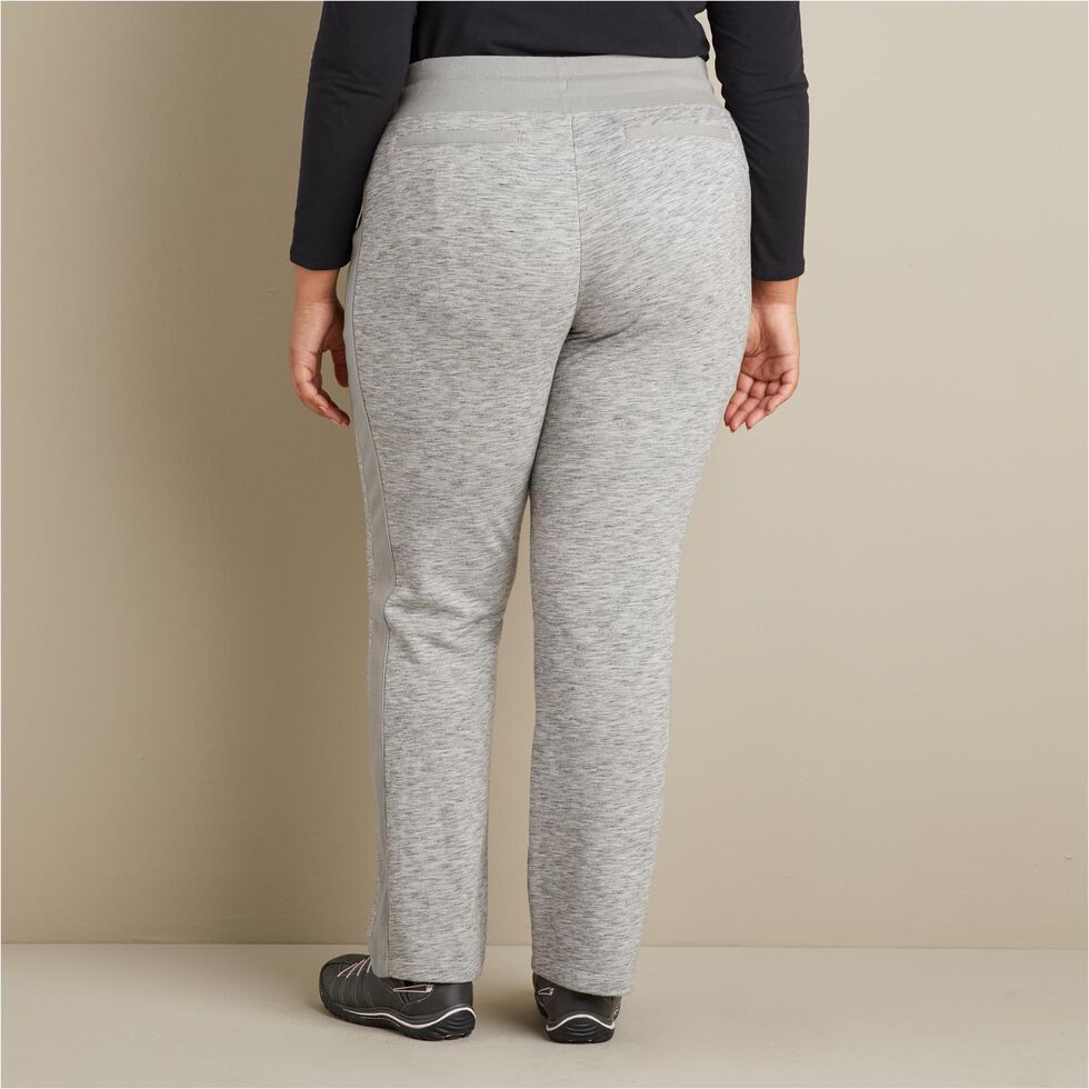 Cotton Kitty Women's Plus Size French Terry Bell Bottom Yoga Pants
