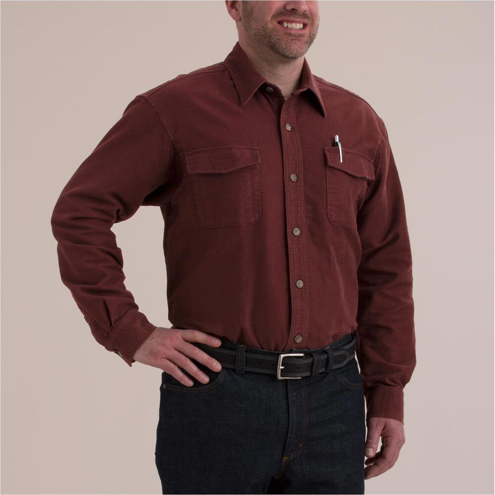 Men's Burlyweight Chamois Long Sleeve Shirt | Duluth Trading Company