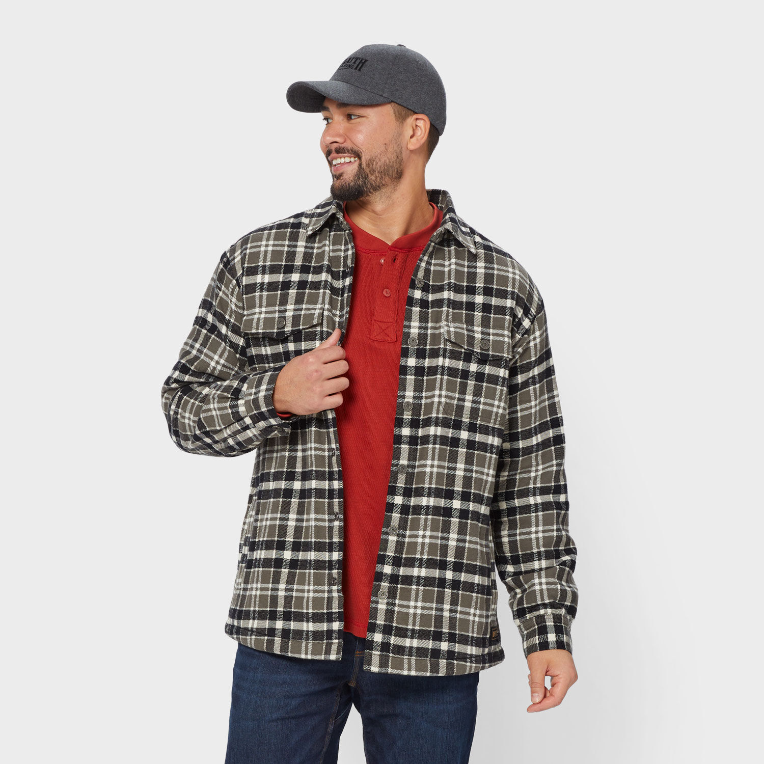Men's Flapjack Fleece-Lined Shirt Jac | Duluth Trading Company