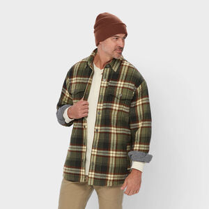 Men's Flapjack Fleece-lined Relaxed Fit Shirt Jac