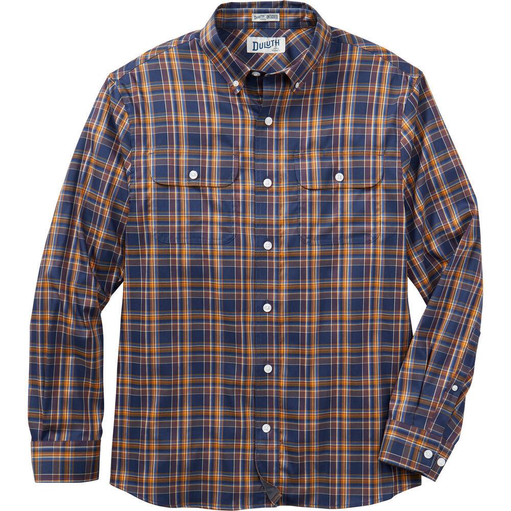 Men's Duluth Untucked Soft Skills Standard Fit Shirt NEX XLG TAL Main Image