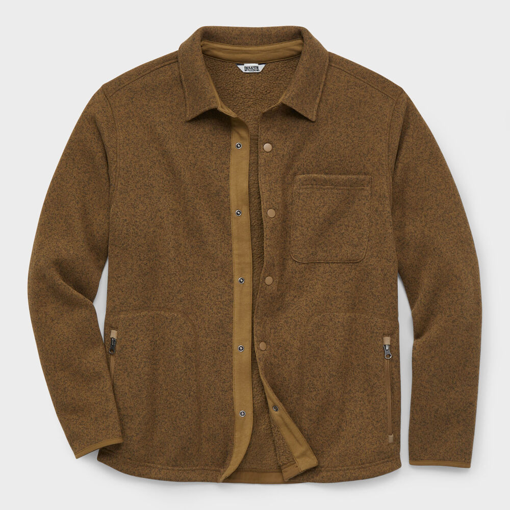 Men's Sweater Fleece Shirt Jac Main Image