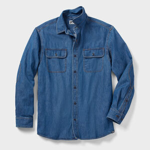 Men's Mid Weight Denim Relaxed Fit Shirt