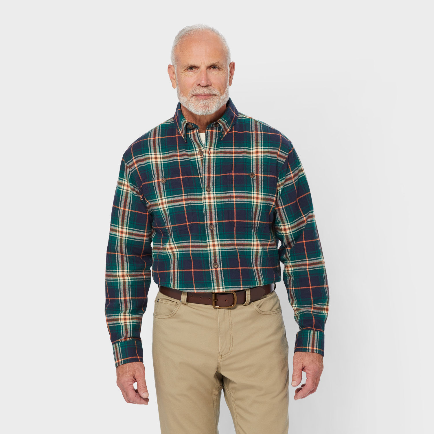doublet ダブレットMAGNET ATTACHED CHECK SHIRT Men's Magnet Front Free Swingin' Flannel Shirt | Duluth Trading