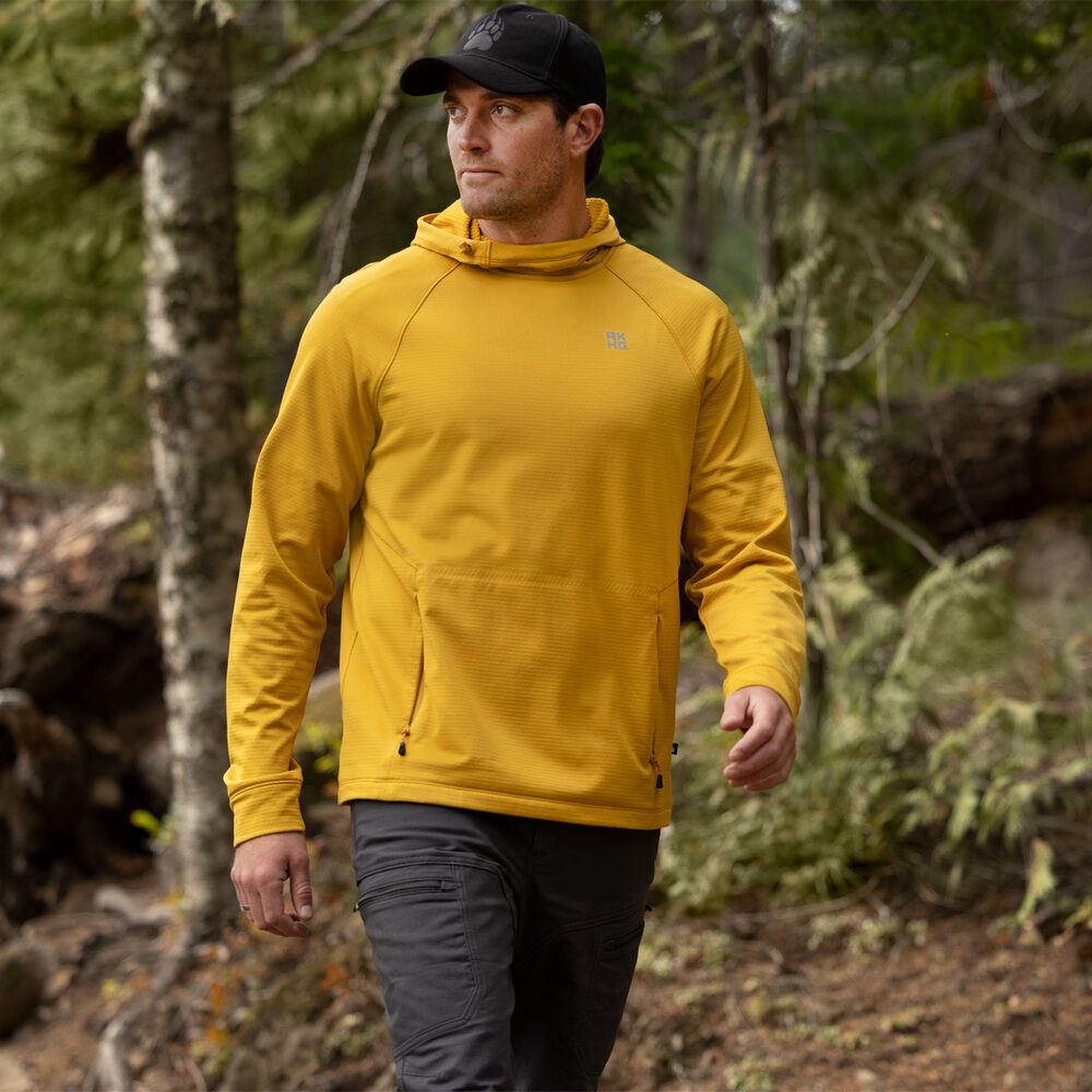 Men's AKHG Crosslayer Standard Fit Fleece Hoodie Main Image