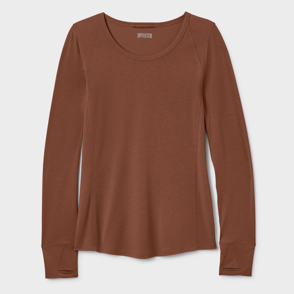 Women's Seawool Long Sleeve Crewneck Main Image