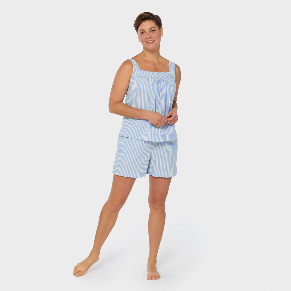 Women's Seersucker Pajama Set Main Image