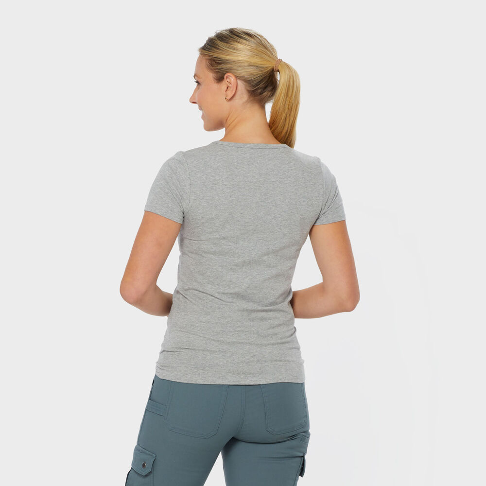 Women's No Yank Short Sleeve V-Neck Tee Main Image