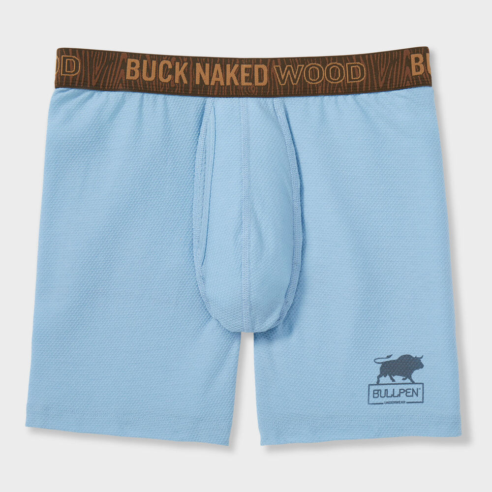 Men's Buck Naked Wood Bullpen Boxer Briefs Main Image