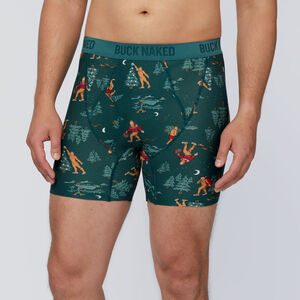 Men's Buck Naked Pattern Boxer Briefs