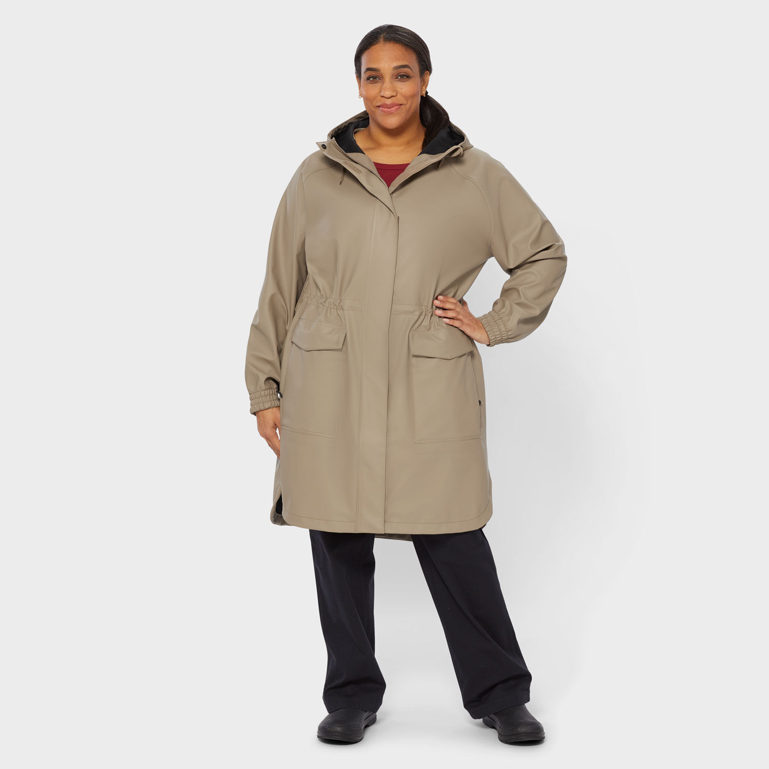 Women's Plus Downpour Duster | Duluth Trading Company