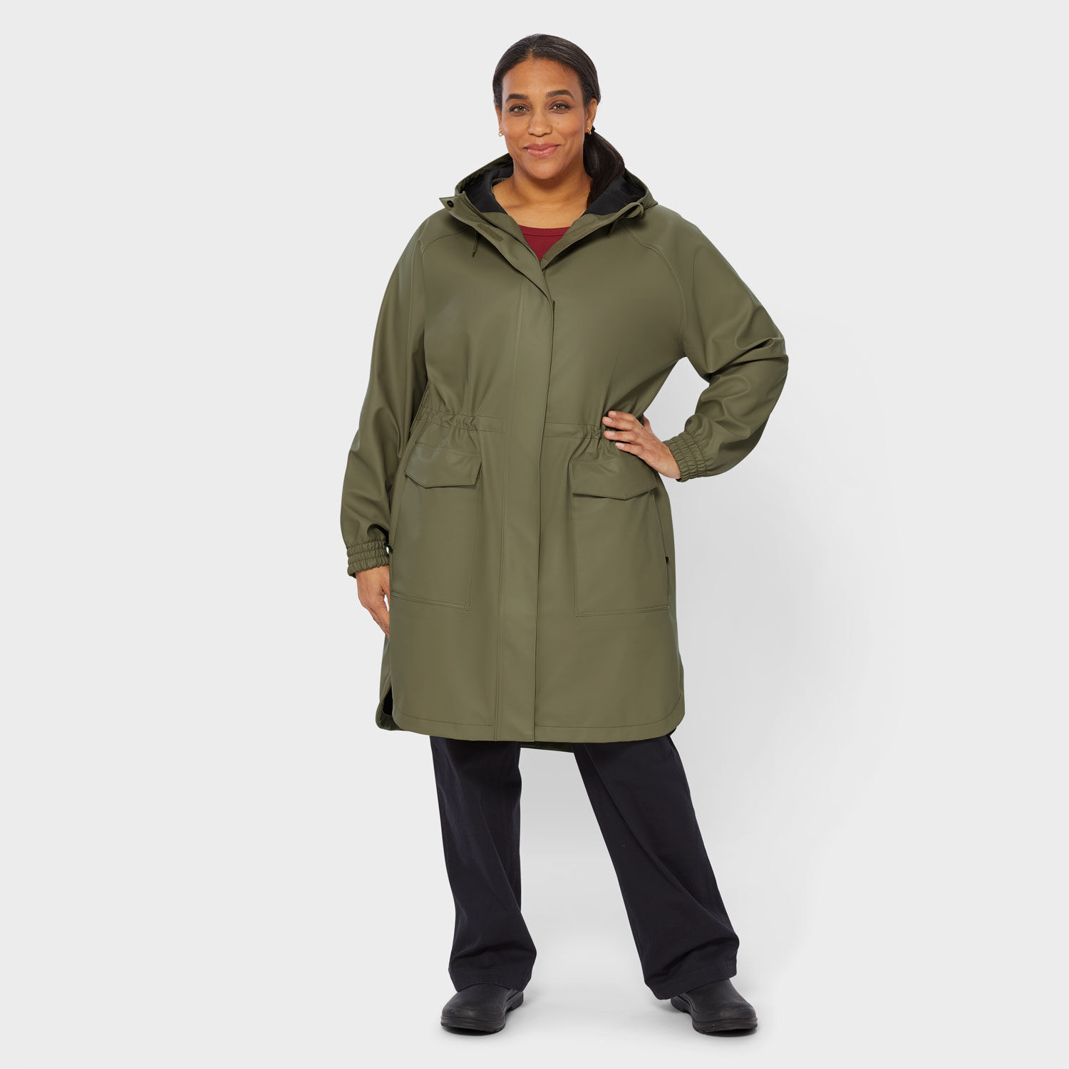 Women's Plus Downpour Duster | Duluth Trading Company