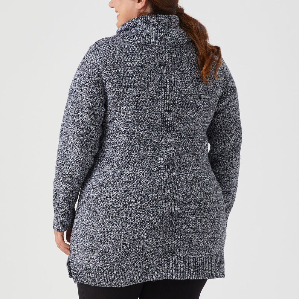 Women's Plus Heritage Cowlneck Tunic Sweater Main Image