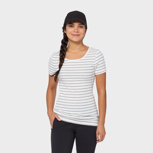 Women's No-Yank Luxe Rib Short Sleeve Tee