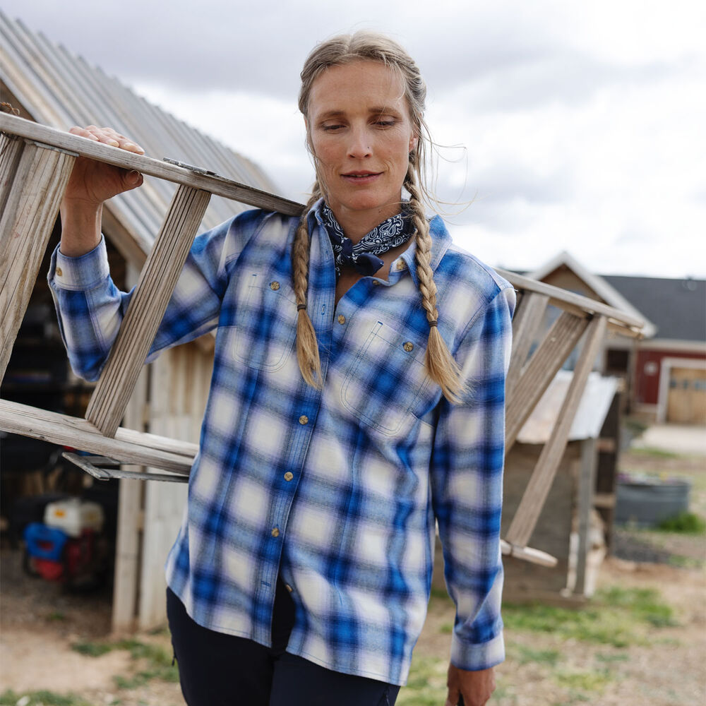 Women's Free Swingin' Flannel Shirt Main Image