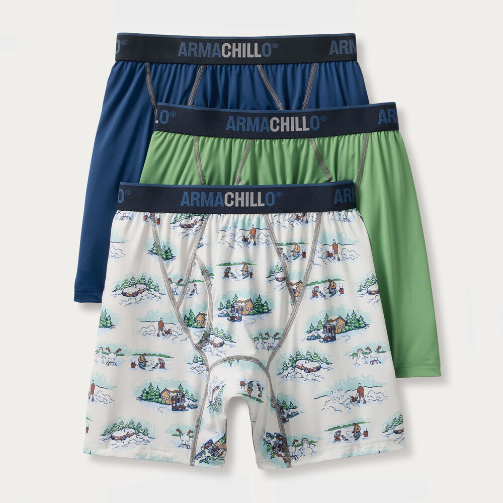Men's Armachillo Cooling Boxer Briefs 3-Pack Main Image