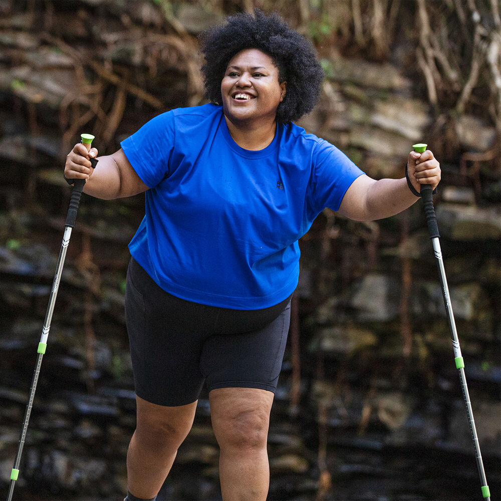 Women's Plus AKHG Crosshaul Cotton Short Sleeve Tee Main Image