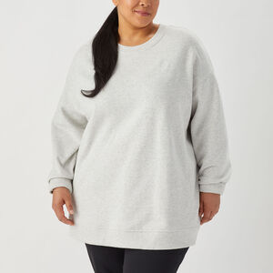 Women's Plus AKHG Crosshaul Oversized Crew Sweatshirt