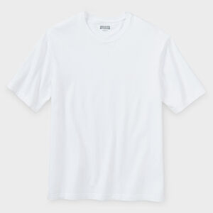 Men's Longtail T Standard Fit Short Sleeve T-Shirt WHI 3XL