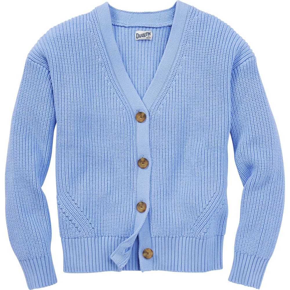 Women's Plus Heritage Shaker Stitch Cardigan Sweater Duluth Trading Company