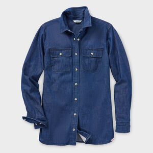 Women's Plus Denim Shirt