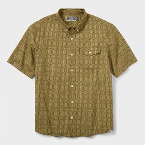 Men's Drumlin Slub Cotton Relaxed Fit Short Sleeve Shirt