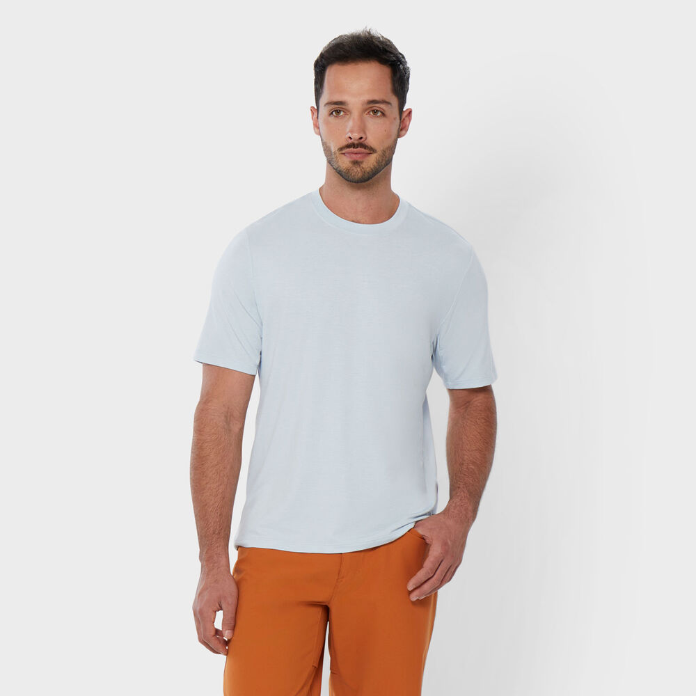 Men's AKHG Renew Bamboo Short Sleeve Crew Main Image