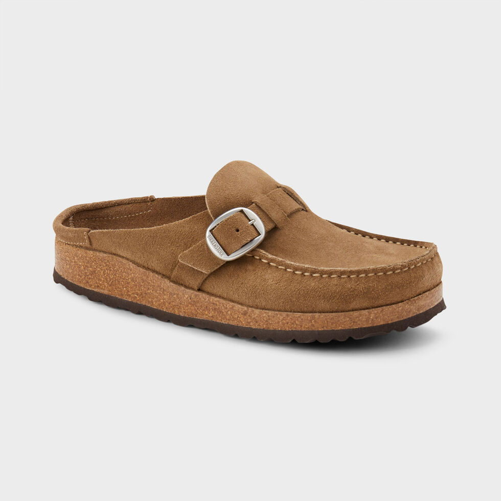 buckley tobacco brown Birkenstock oiled leather on shoe with a casual twist Your everyday style, perfected. The