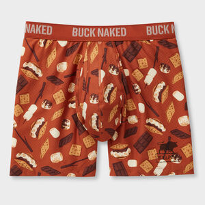 Men's Buck Naked Pattern Bullpen Boxer Briefs