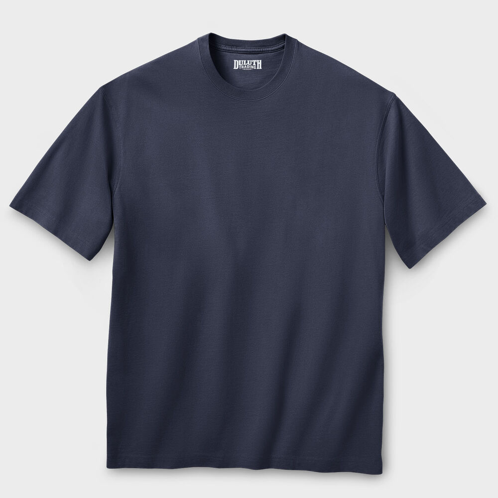 Men's Longtail T Relaxed Fit Short Sleeve T-Shirt NVY LRG Main Image