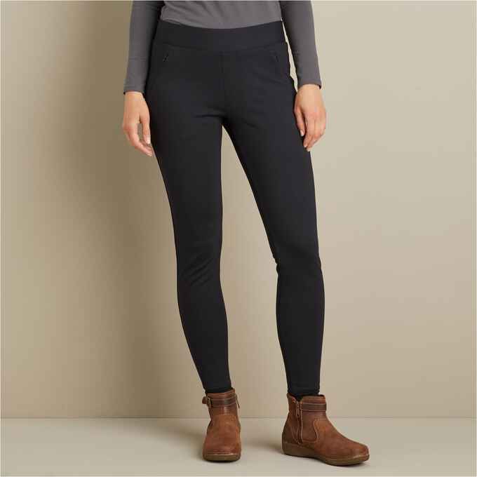 Women's Wearwithall Ponte Knit Leggings Duluth Trading Company