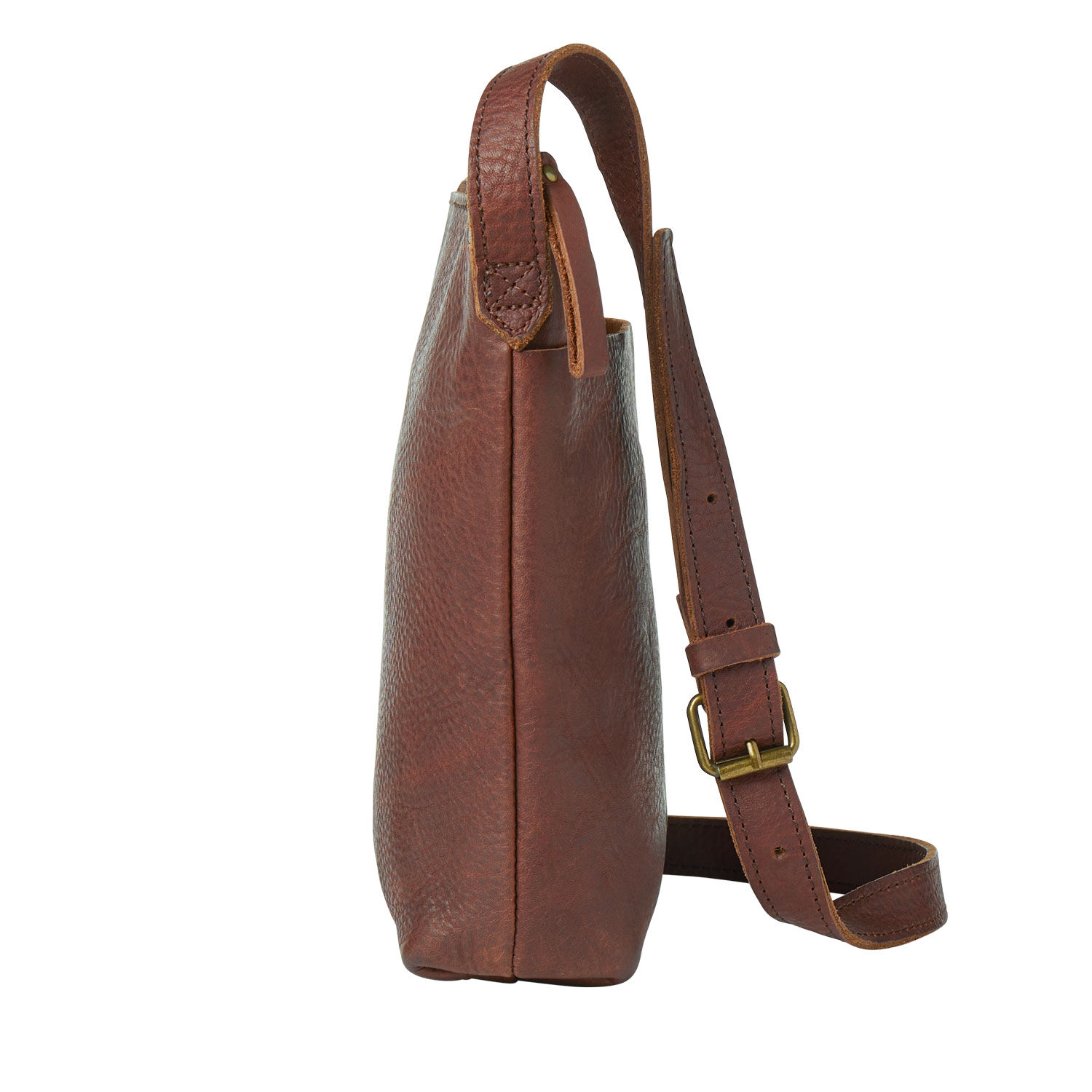 Men-Brown-Genuine-Leather-Cross-Body-Sling-Bag