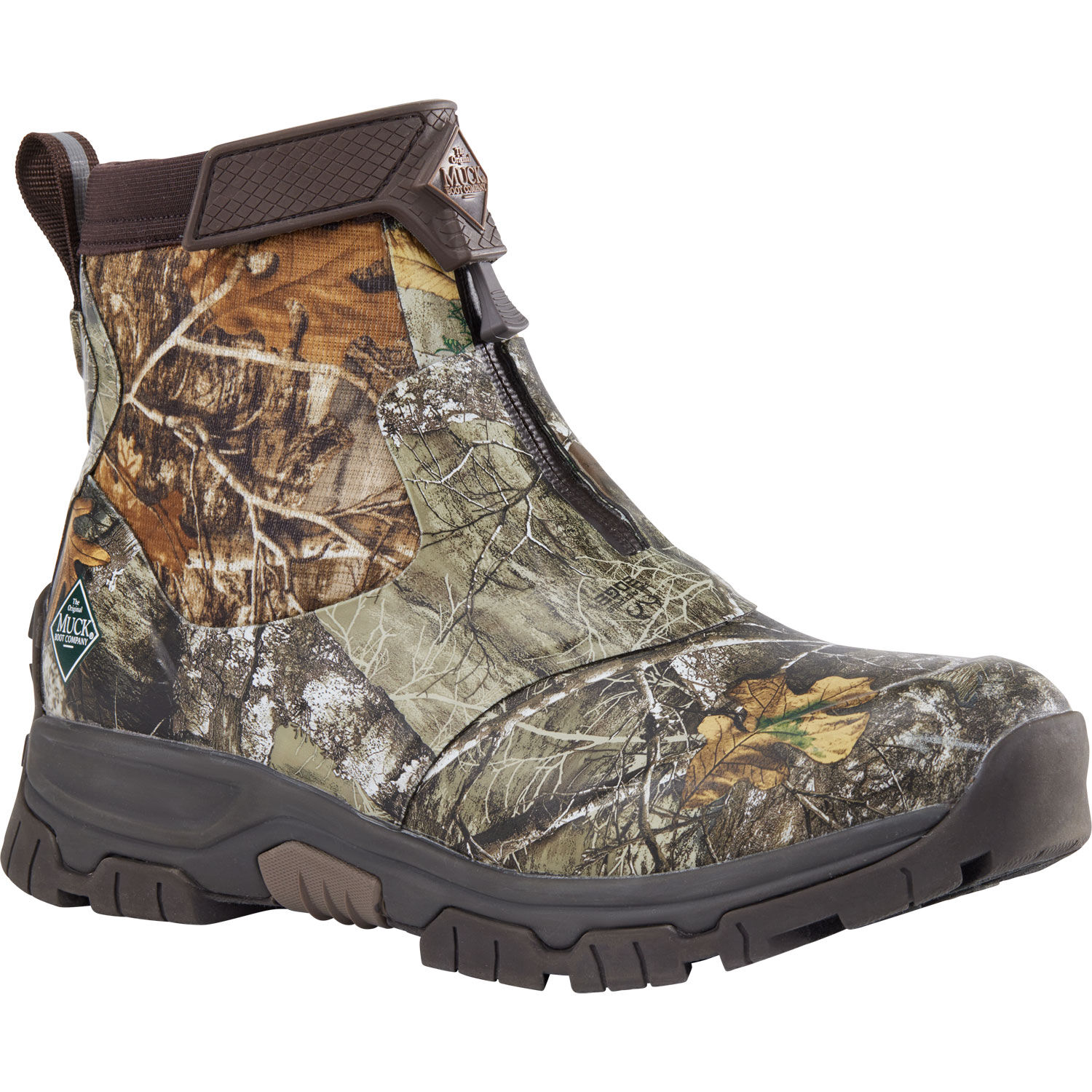 Bottes Muck Apex Mid Zip - Marron Foncé, Doublure Néoprène 5mm - Taille UK 5 - Neuf Avec Emballage