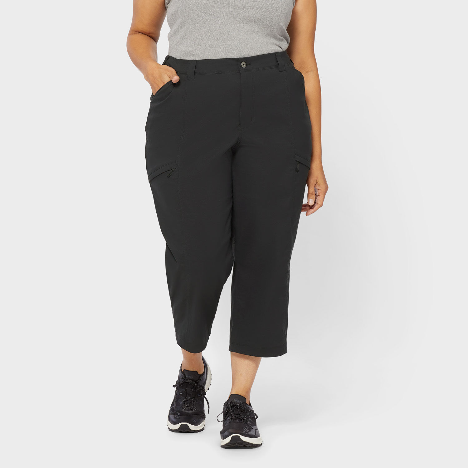 Women's Plus Dry on the Fly Capris | Duluth Trading Company