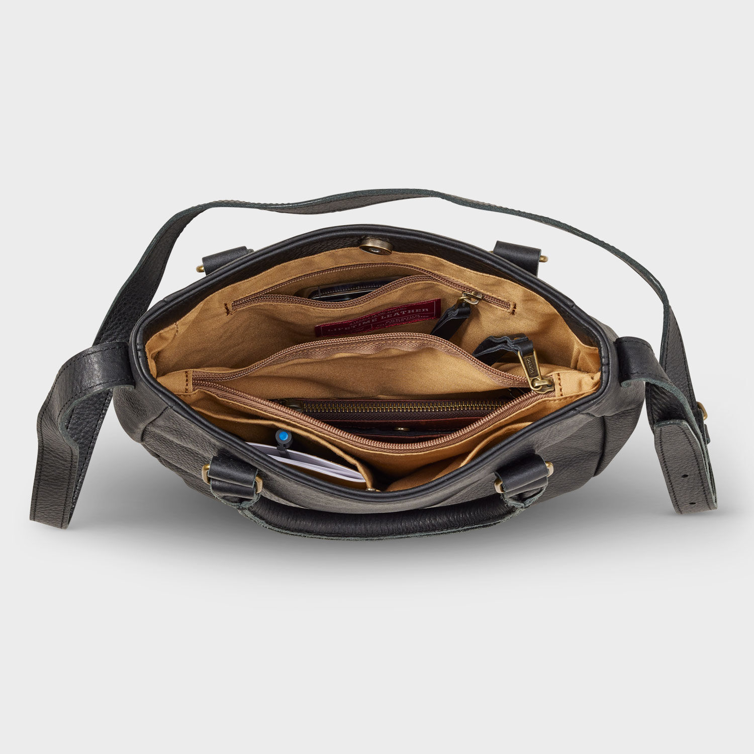 Duluth Trading Co. Lifetime Leather Saddle Bag - Thumbnail 3