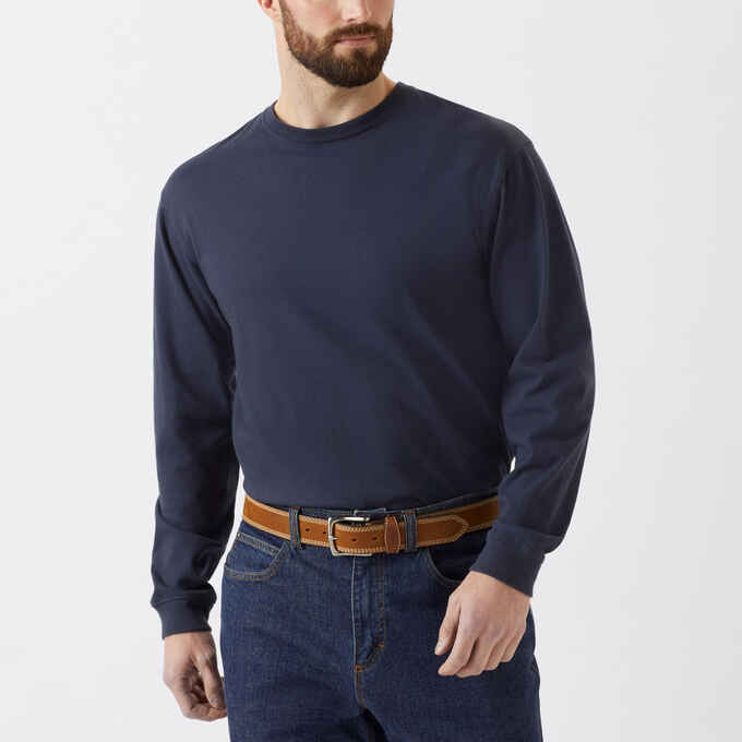 Men's Longtail T Relaxed Fit Long Sleeve T-Shirt
