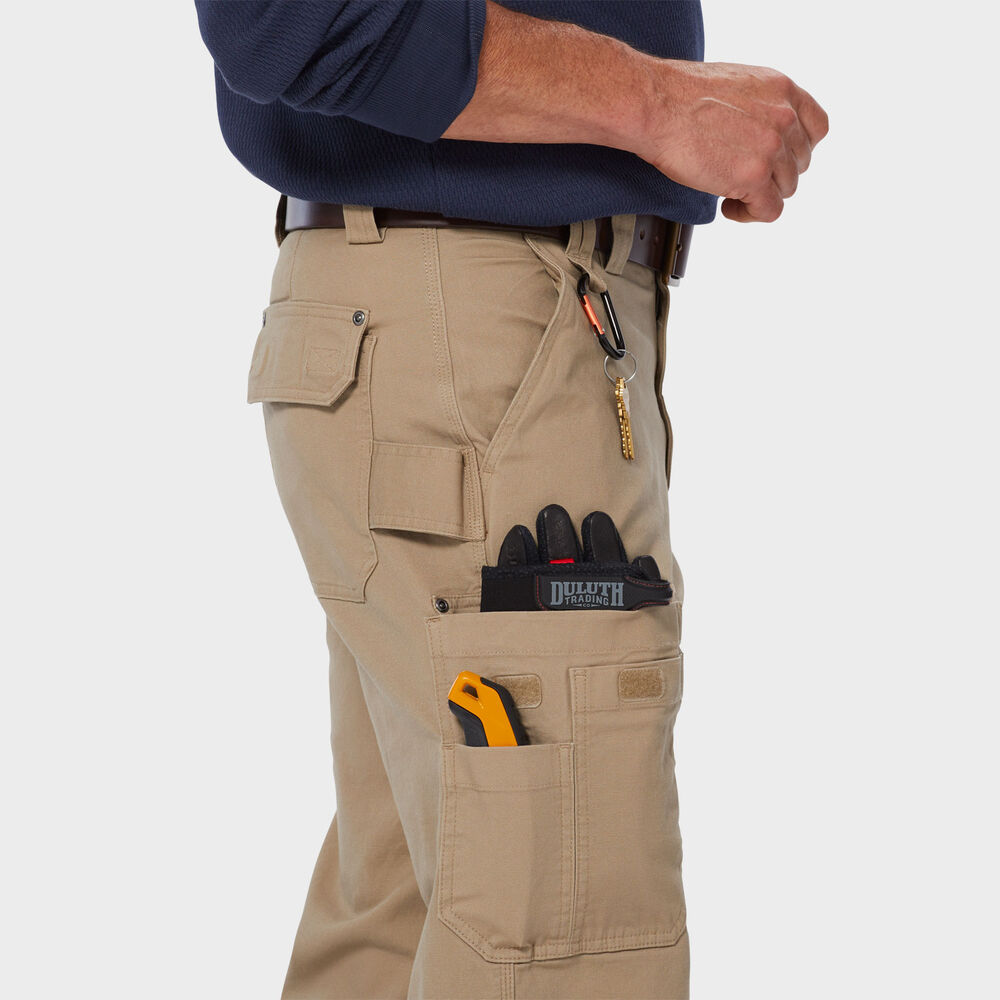 Men's DuluthFlex Fire Hose Relaxed Fit Lined Cargo Pants Main Image