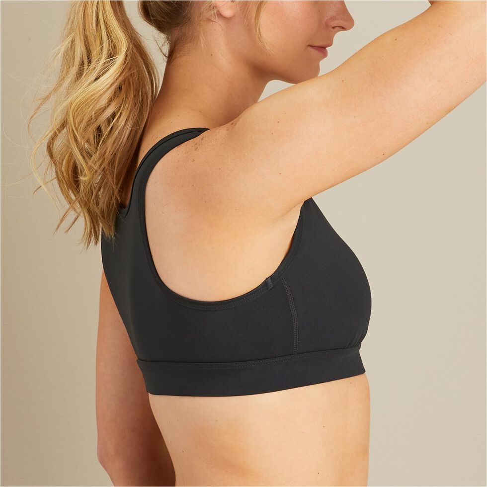 Black fishnet back panel sports bra – LaDiosa Sportswear