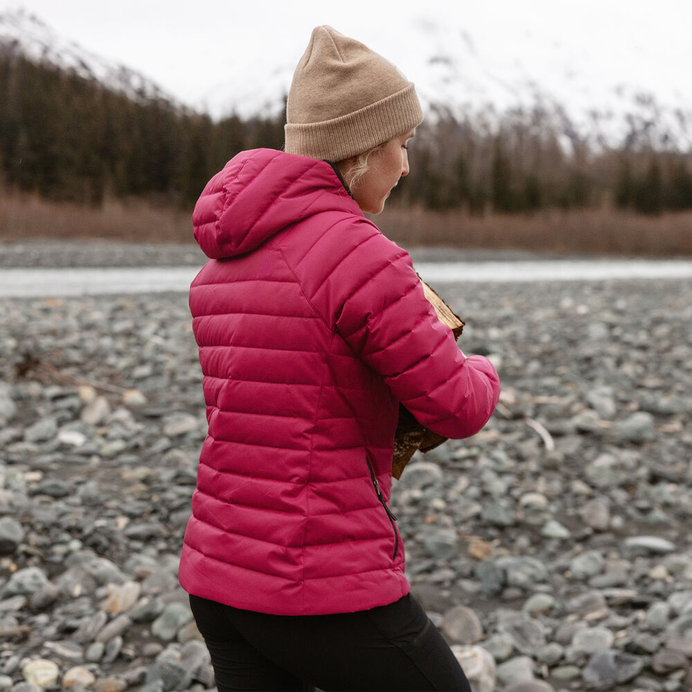 Women's AKHG Puffin Hoodie Jacket Main Image