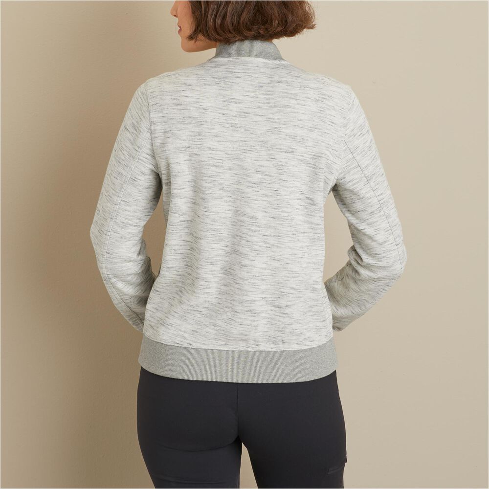 Women's Deux More Double Knit Bomber Jacket Main Image